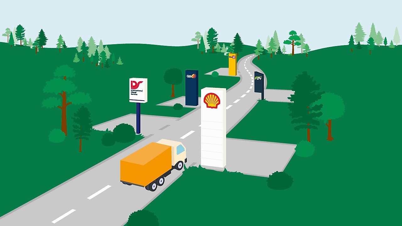 Bestil Shell Card til lastbiler og busser